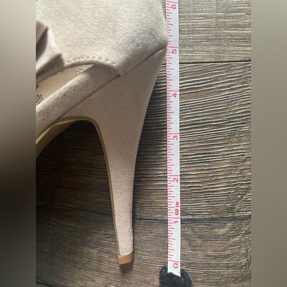 Mauve Blush bow heels - Picture 4 of 4